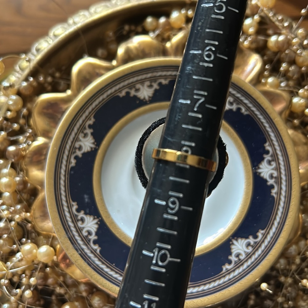 Vintage Button Ring - image 6